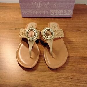 Tan Wedge Shoes